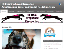 Tablet Screenshot of neogreyhound.com